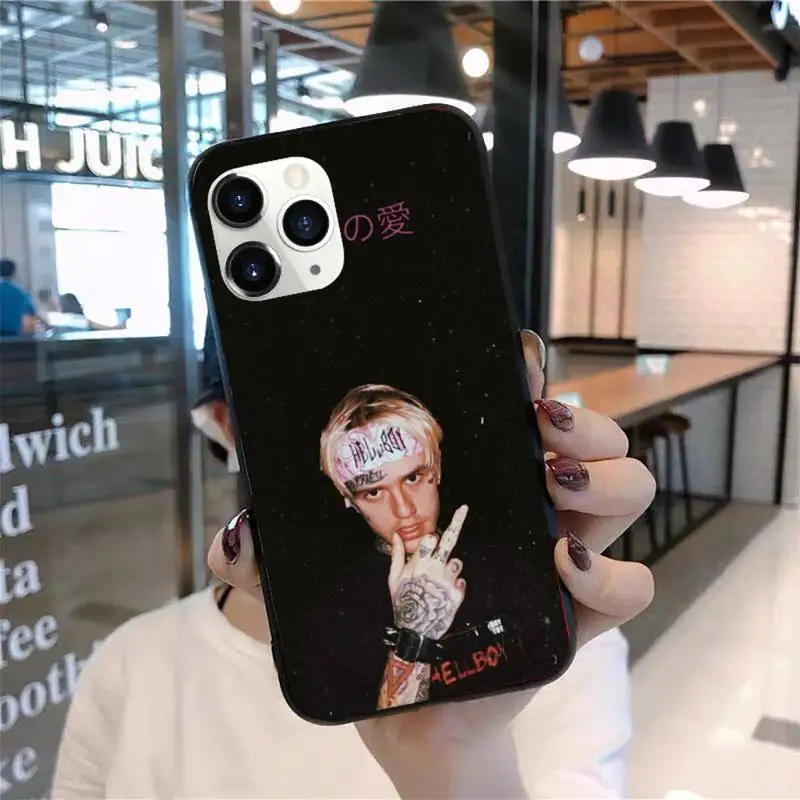 

Lil Peep Phone Case for iPhone 11 12 pro XS MAX 8 7 6 6S Plus X 2020 XR Mini