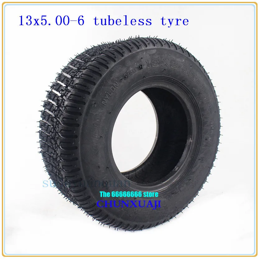 13-inch tubeless tires 13X5.00-6 vacuum tire for Electric scooter wheel mower ATV beach car Go-kart tyres | Автомобили и