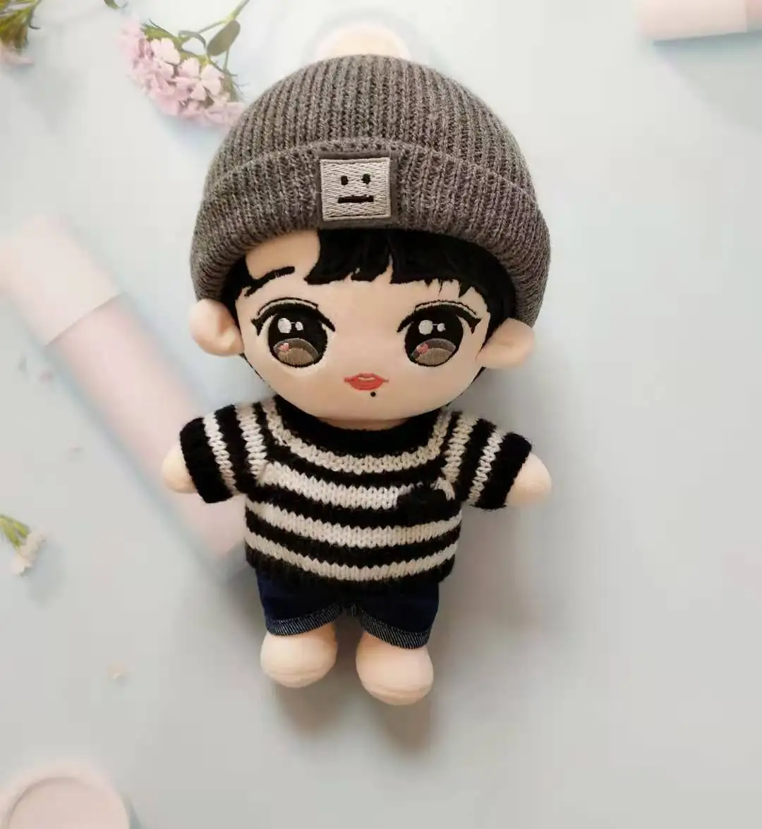 

20cm Star Idol Doll XiaoZhan Sean Xiao Only a Doll Star Doll with Interchangeable Clothes Doll(Just Dolls No Clothe)