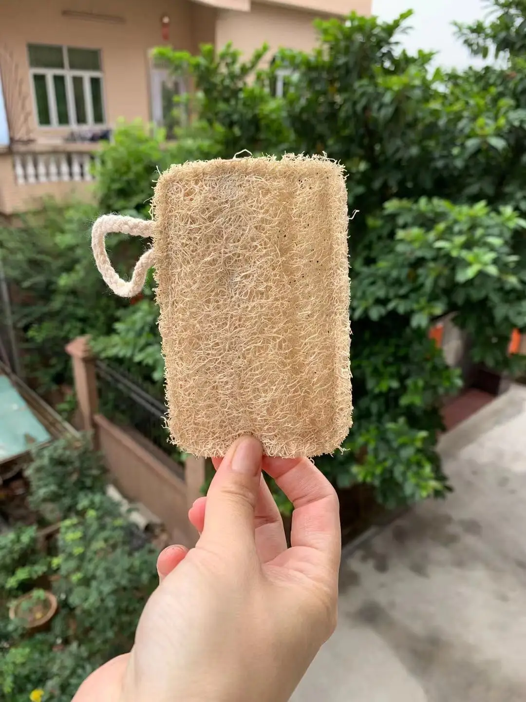 

100pcs Hot products in 2021 bathe Natural Loofah Luffa Loofa Bath Body Shower Sponge Scrubber