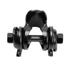 Зажим для подседельного штыря велосипеда, 22,2 мм, металлическое зажимное кольцо с черной краской, быстросъемный зажим для подседельного штыря, велосипедный аксессуар