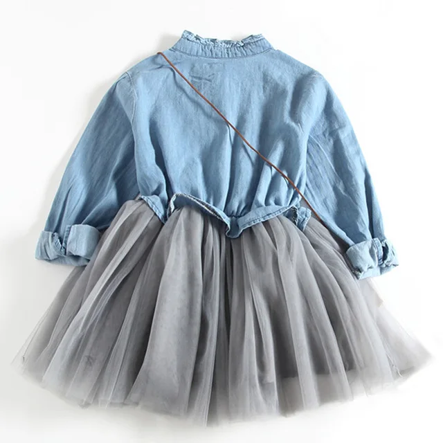 Осенне-зимняя детская одежда г.; вечерние вязаные свитера для девочек; осенне-зимний пуловер; свитер; вязаное крючком детское платье для девочек - Цвет: F27-Sky blue-
