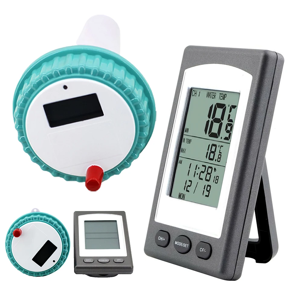 

Плавающий беспроводной термометр, устройство для измерения температуры воды в бассейне