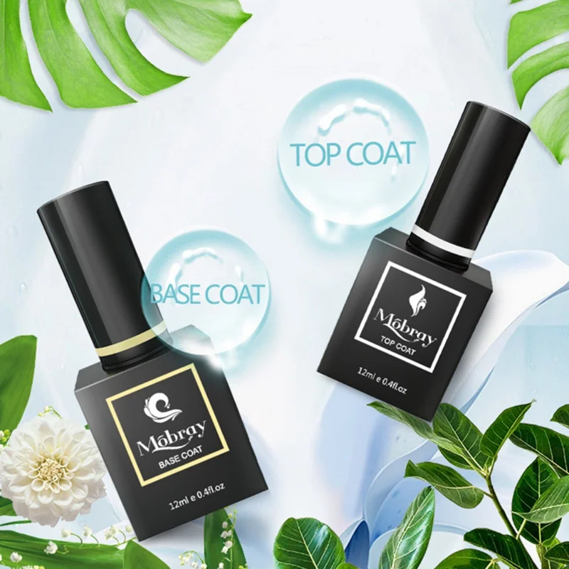 Не Чистящая основа для дизайна ногтей верхнее покрытие Укрепляющий гель УФ Led