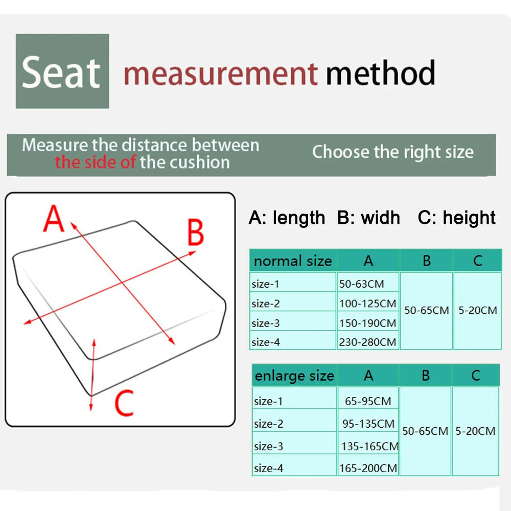 

Sofa Seat Cushion Covers Furniture Protector for Pets Kids Solid Color Stretch Polar Fleece Washable Removable Slipcover 1/2/3/4