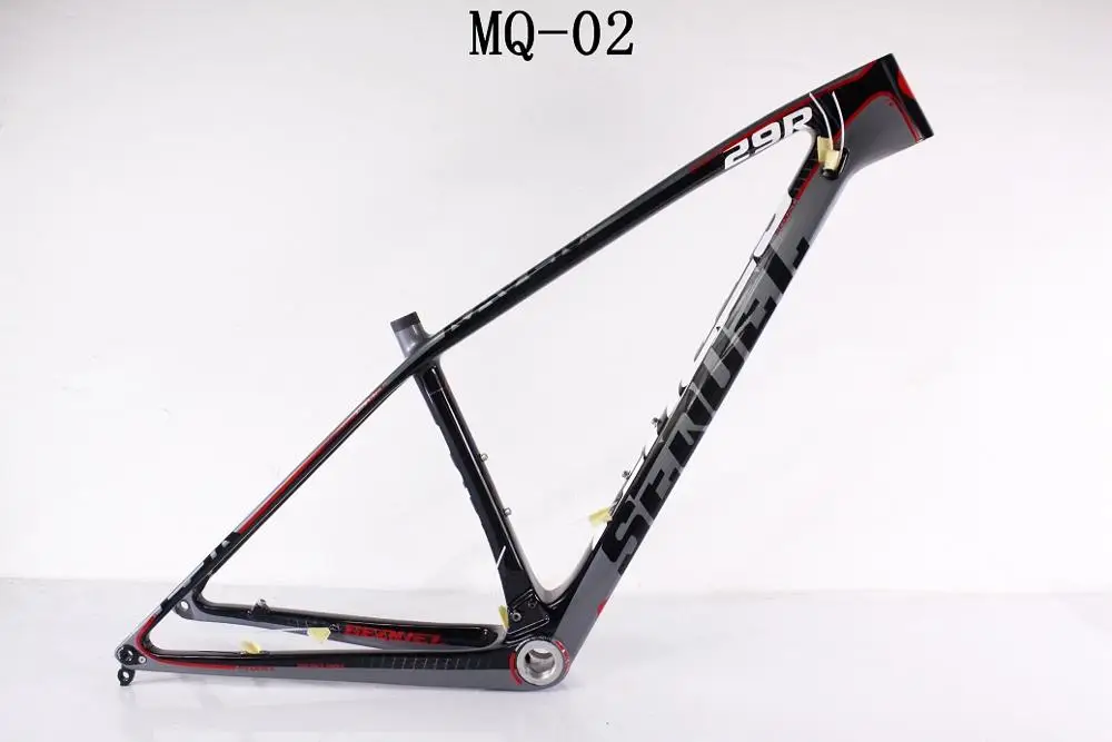 Ceccotti-4 M05 новейшая карбоновая mtb рама 29er 27,5 ER 15 17 19 BSA BB30 коническая рама для горного велосипеда 2 года - Цвет: Ceccotti-4