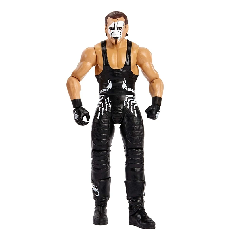 

Unique 18cm Wrestler Wrestling Sting Steve Bordon Figure Toy Doll Brinquedos Figurals Collection Model Gift for Collection