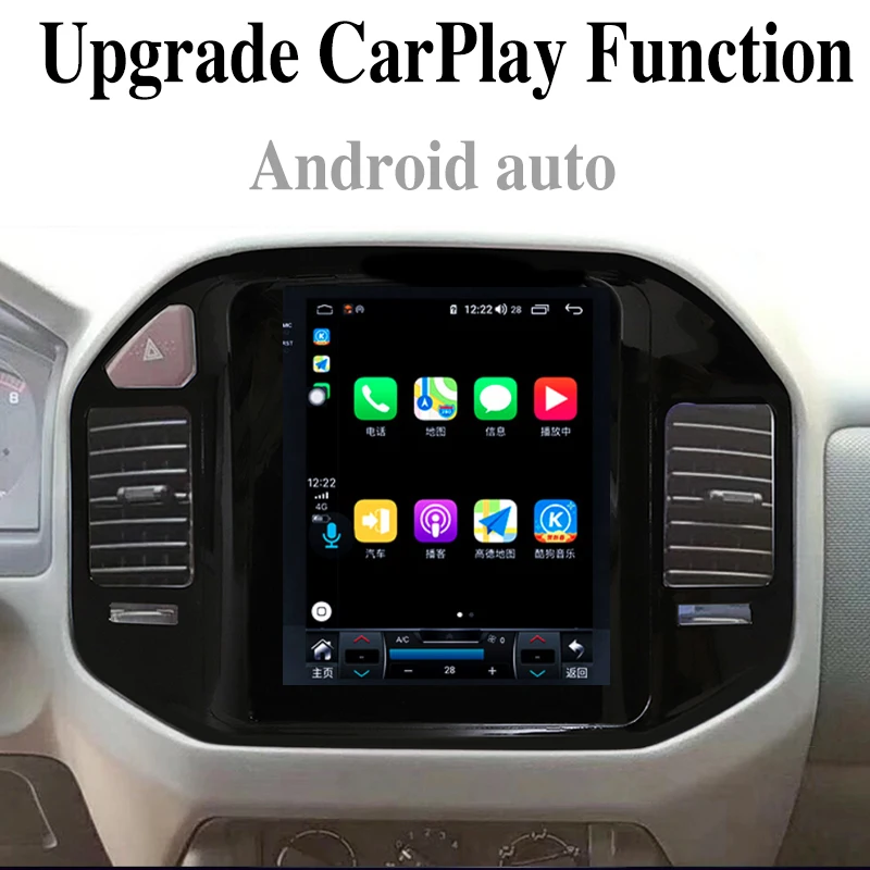 Автомобильный мультимедийный плеер CarPlay для Mitsubishi Pajero V60 V63 V65 V73 V77 1999 ~ 2006 Радио