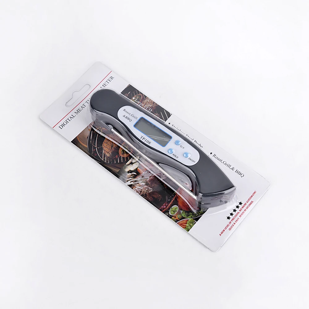 

Electronic Food folding Thermometer BBQ Thermometer Waterproof Baking Household Kitchen Tool Measure Milk Frying Temperature