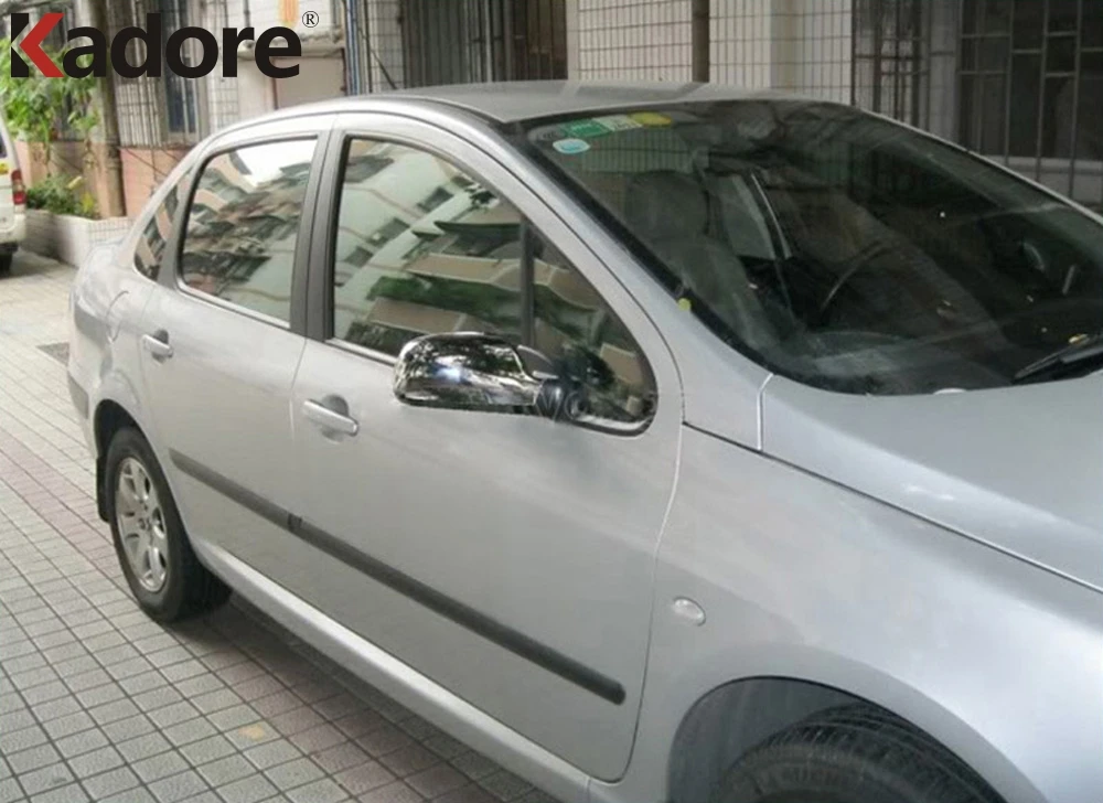 Хромированная Крышка для бокового зеркала заднего вида PEUGEOT 307 ABS аксессуары