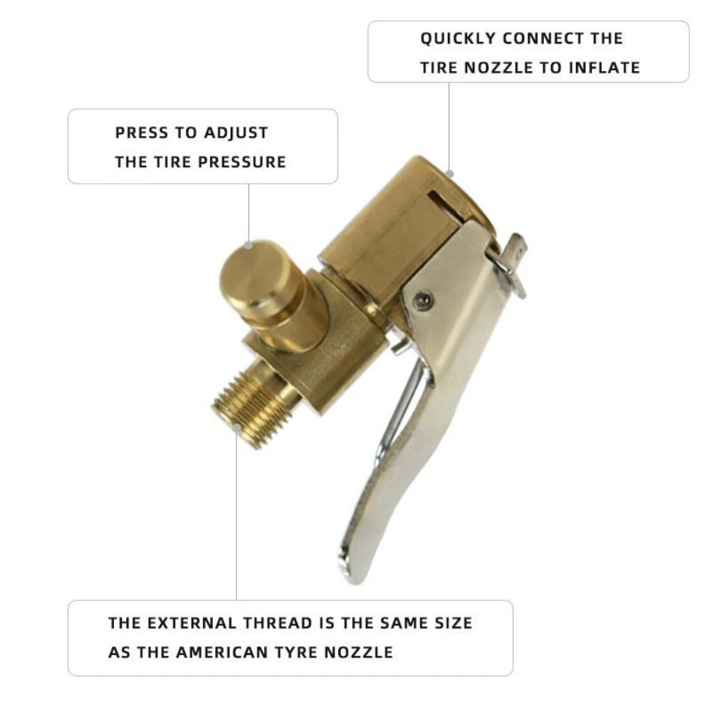 Патрон для автомобильных шин воздушный патрон насоса зажим клапана