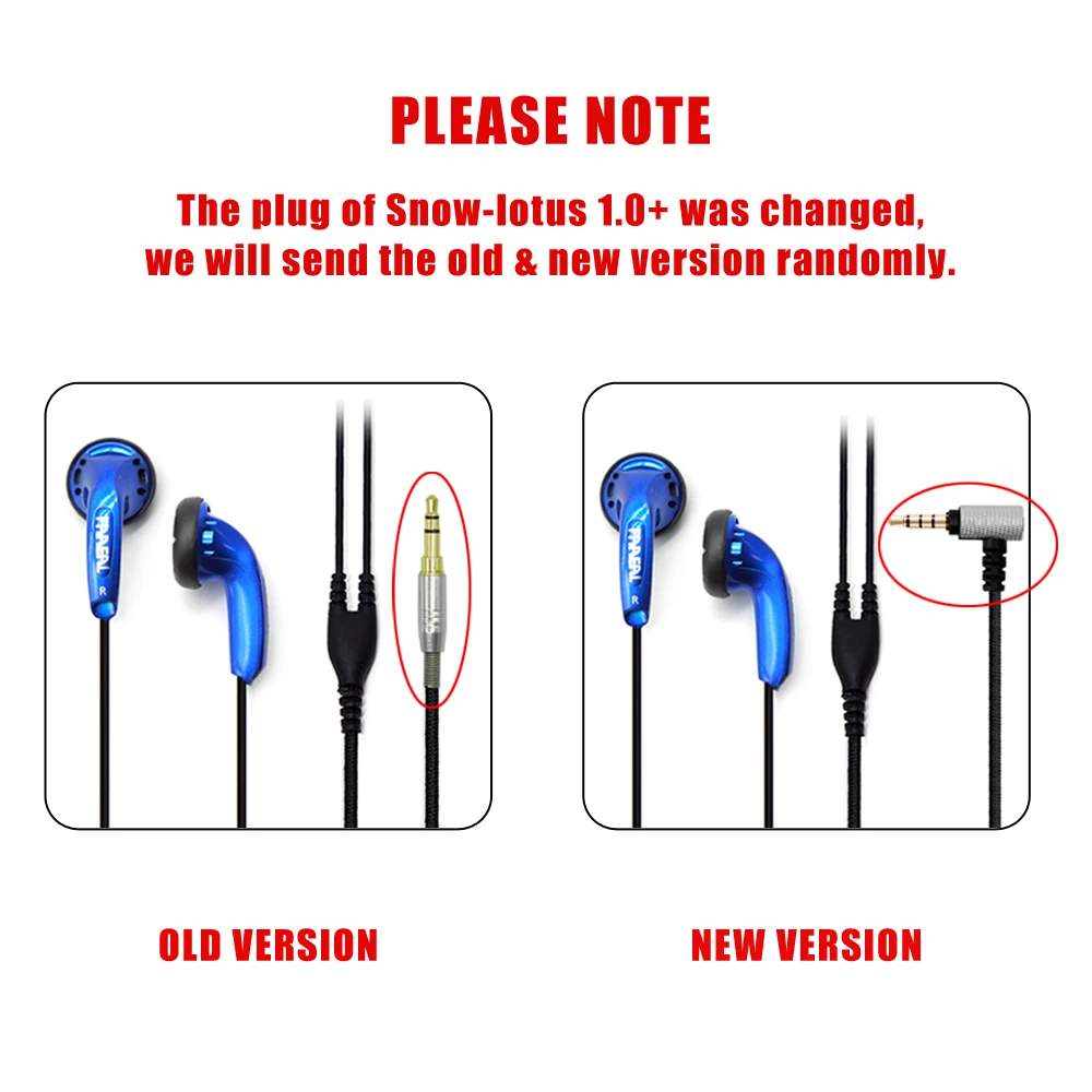Проводные Внутриканальные наушники FAAEAL Snow-lotus 1 0 +/1 Plus 3 5 мм Hi-Fi с басами