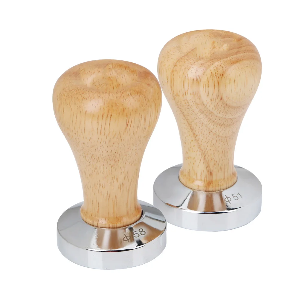 Нержавеющая сталь Кофе вскрытия деревянной ручкой порошок молоток аксессуары