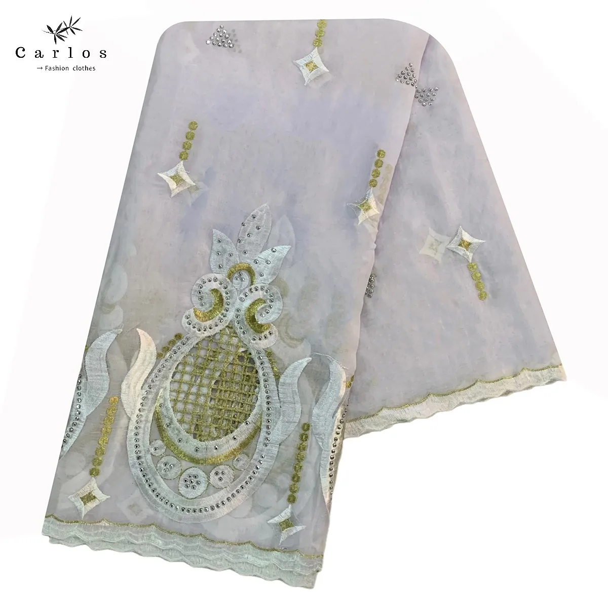 2022 Hot Sales Muslim Big Size Scarf 100% Cotton Embroidery African Women Hijab Dubai on Wholesale price | Тематическая одежда и