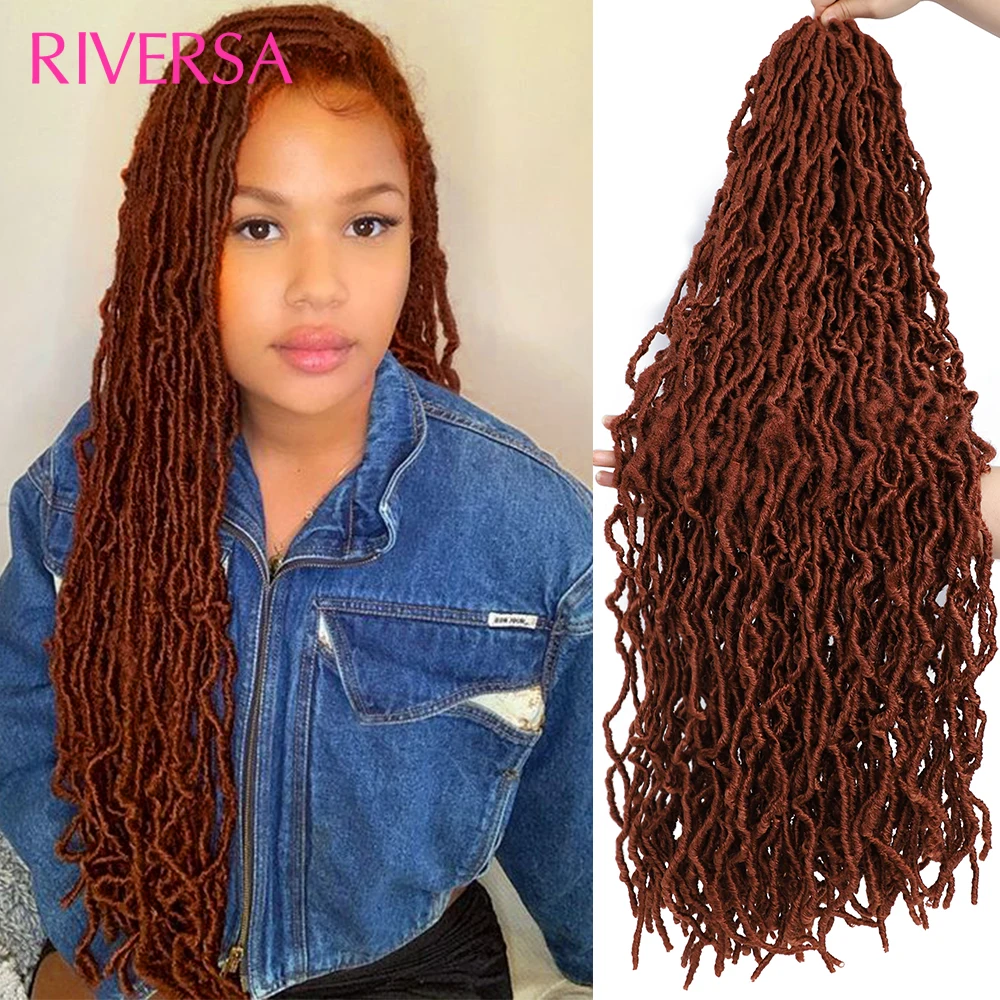36 Inch Long Faux Locs Crochet Braids Hair Synthetic 1B 350 BUG# New Styles Faux Dreadlocks Hair Extensions fausse Locks crochet