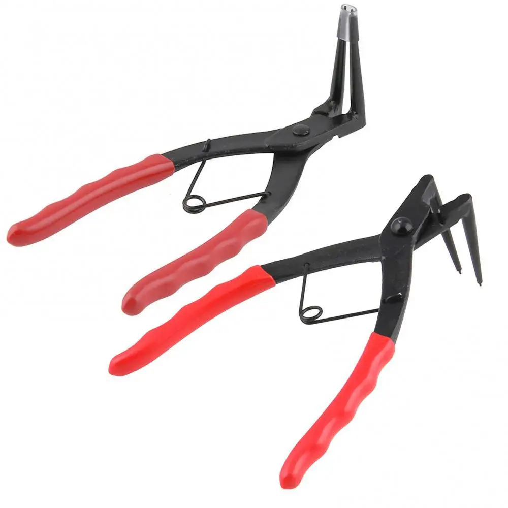 

Motorcycle 90 Degree Bent Retaining Internal Snap Ring Pliers Repairing Tools