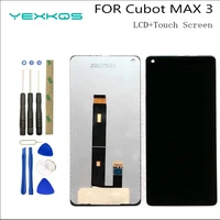 100  Tested 6 95 Inch New Original Cubot max LCD Display and Touch Screen Digitizer Replacement For Cubot MAX Phone  Tools