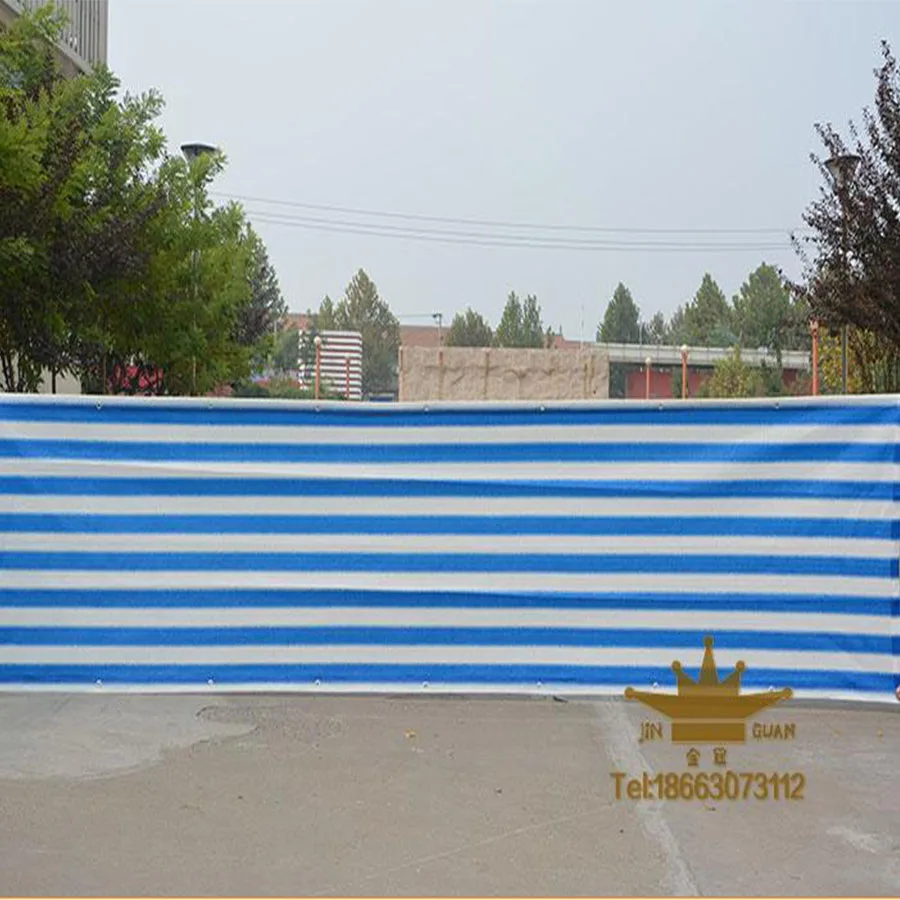 Балкон экран конфиденциальности с люверсами забор колода Маскировочная сеть ярд