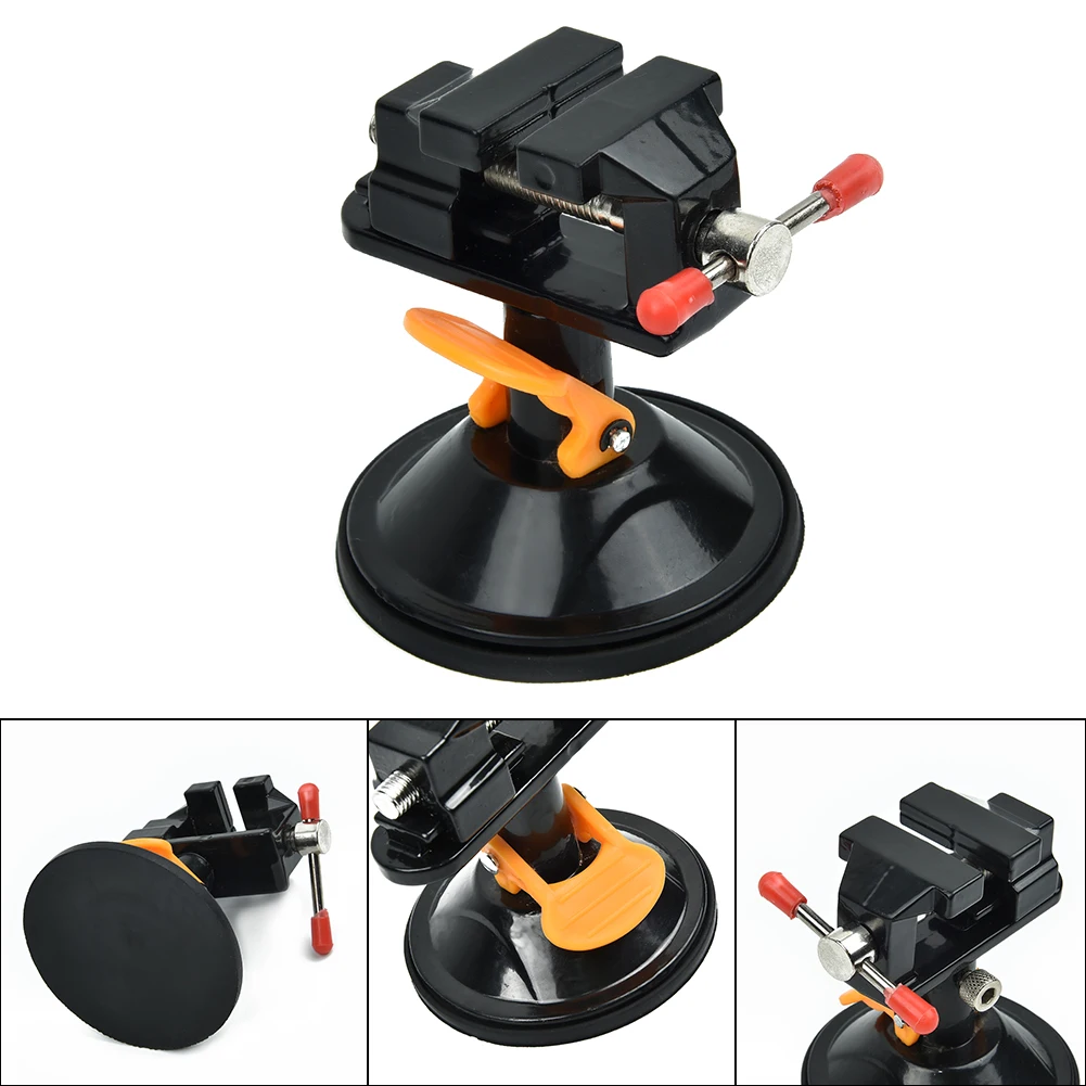 

Clamp Bench Vise Workshop Tool Assembly Silver Mini Table Suction Craft
