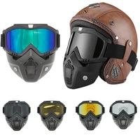 forharley davidson helmet wind mask open face helmet face mask vintage helm motorcycle open face motorcycle helmet accessories