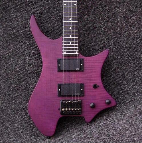 Завод+ Strandberg Boden OS6 6 струн фиолетовый Электрогитара без головки грифа strandberg безголовая гитара