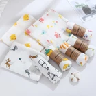 Мягкое детское одеяло из бамбука и хлопка, 120-110 см