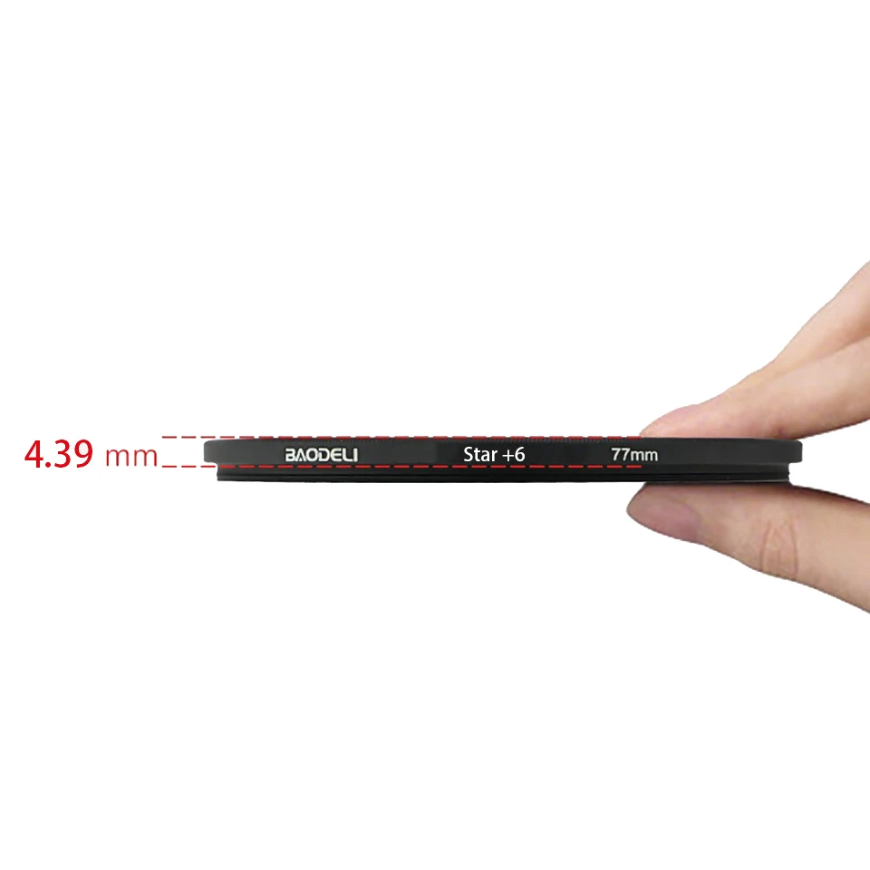 Фильтр BAODELI Star 49 52 55 58 62 67 72 77 82 мм для объектива камеры Canon Eos M50 T5 T6 2000 D Nikon 3500 7500