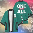 Плащ для косплея с мотивом аниме Моя геройская Академия, зеленая накидка мидория изюку, бакугу, катаки, Тодороки, шоуто, летний костюм для косплея, топы