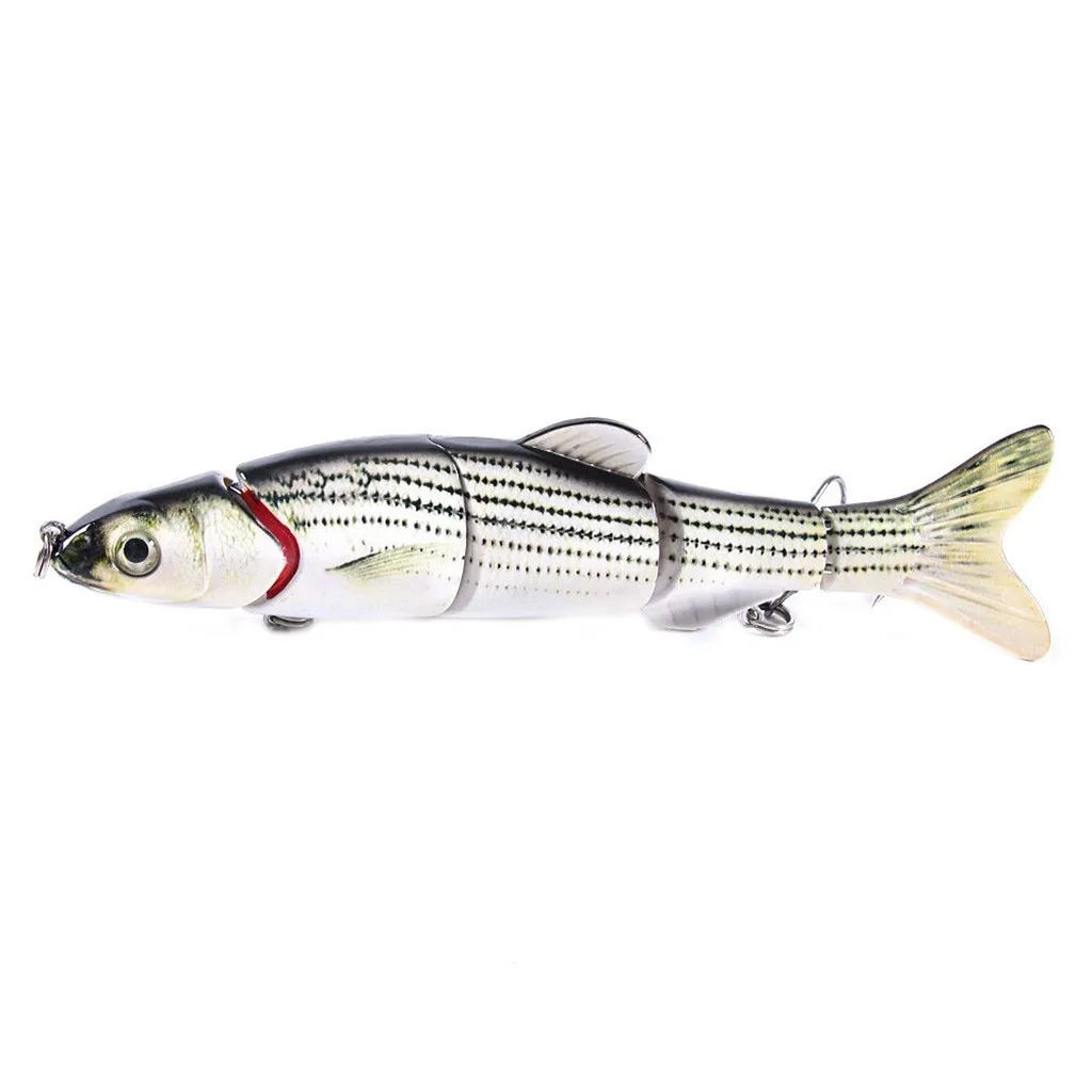 2PC15. 5 см тонущие рыболовные приманки наживки блесна Swimbait сегмент жесткий
