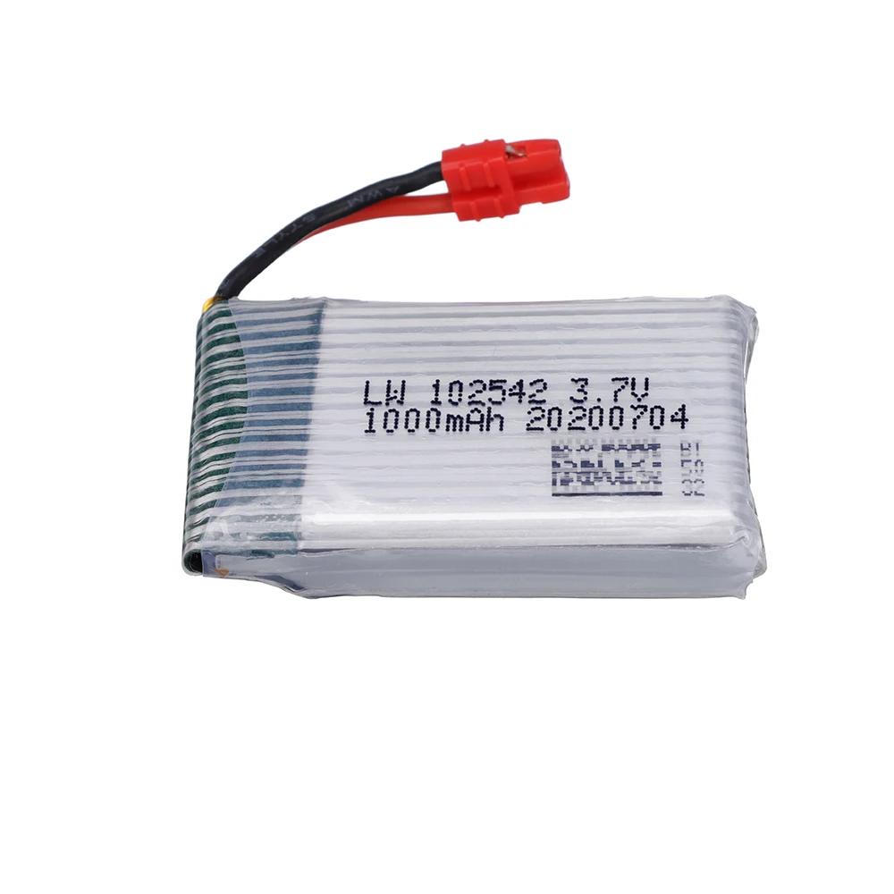 Для Syma X5HC X5HW X5UW X5UC RC Quadcopter 3 7 V 1000mAh Lipo батарея с зарядным устройством Дрон запасная