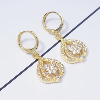 Micro Pave AAA циркониевые Стразы, круглые серьги-кольца для женщин и девушек, подарок, позолоченные серьги, модные ювелирные изделия, сережки