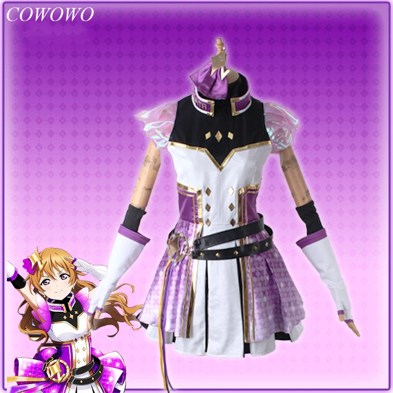 

Anime! Lovelive Just Believe Konoe Kanata SJ Lovely Dress Uniform Cosplay Costume Halloween Party Role Play Outfit For Women NEW