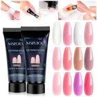 MSRUIOO 456 шт набор полиуф гель прозрачный акриловый строитель УФ Гель-лак быстрое строительство для наращивания ногтей Гель-лак отмачиваемый