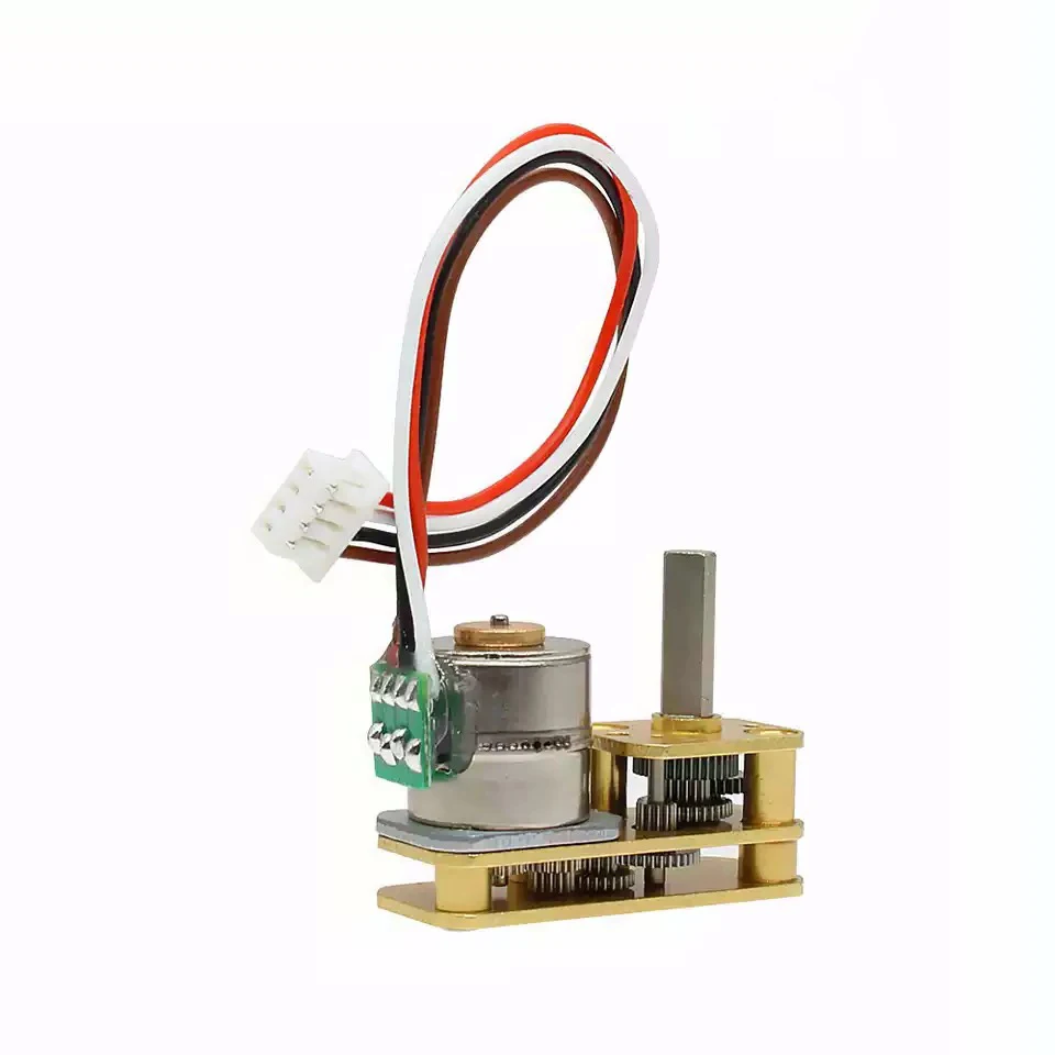 Высокоточный полностью металлический Шестеренчатый Электродвигатель с шаговым