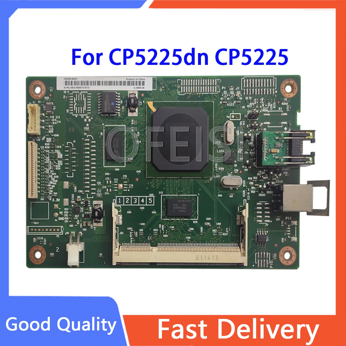 Online Novo original para hp5225 cp5225dn formatter board CE490 60001 CE490 67901 peças de impressora à venda