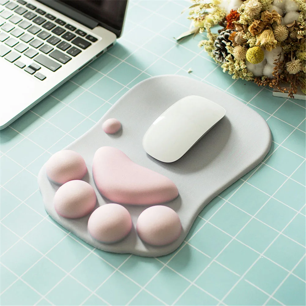 

Cute Mouse Pad Kawaii Gaming Desk Pad Nonslip Wrist Rest Mice Mat Table Mat Laptop Game Computer Keyboard Desk Set