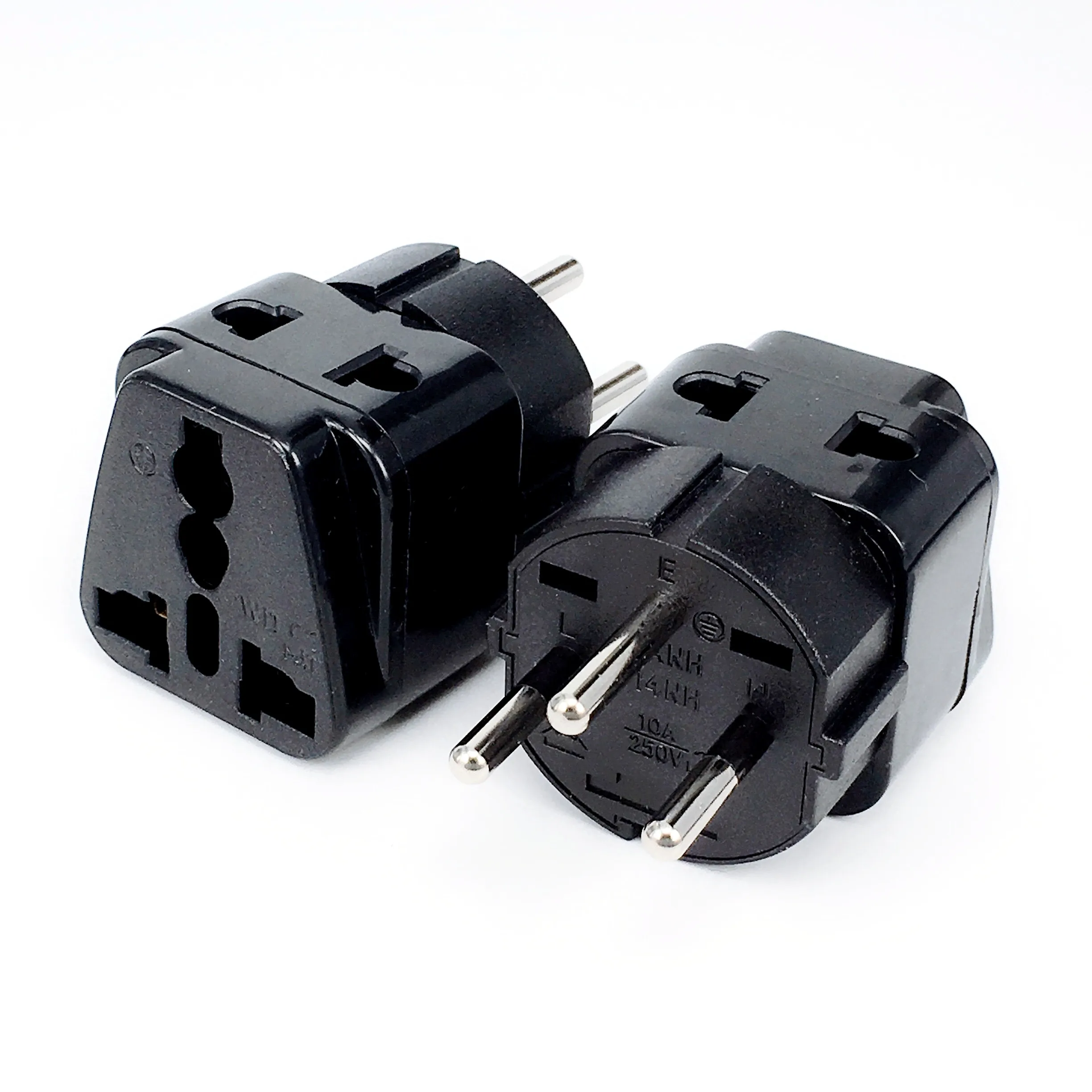 ISRAEL Travel Adapter 2 Way Outlet Power Plug Change AU/ US/EU/UK to Israeli 3 Pin Grounded Adaptor WT 10A 250V | Электроника