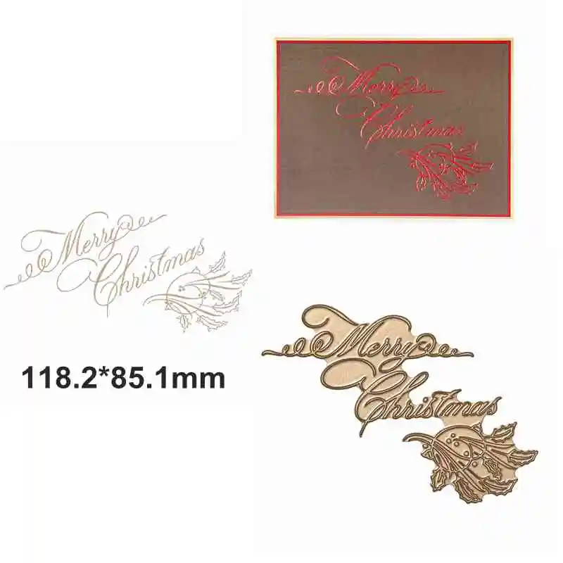 Горячая фольга проблеск Copperplate праздничные поздравительные фраз для DIY Скрапбукинг тиснение бумажные карты ремесла - Цвет: 3