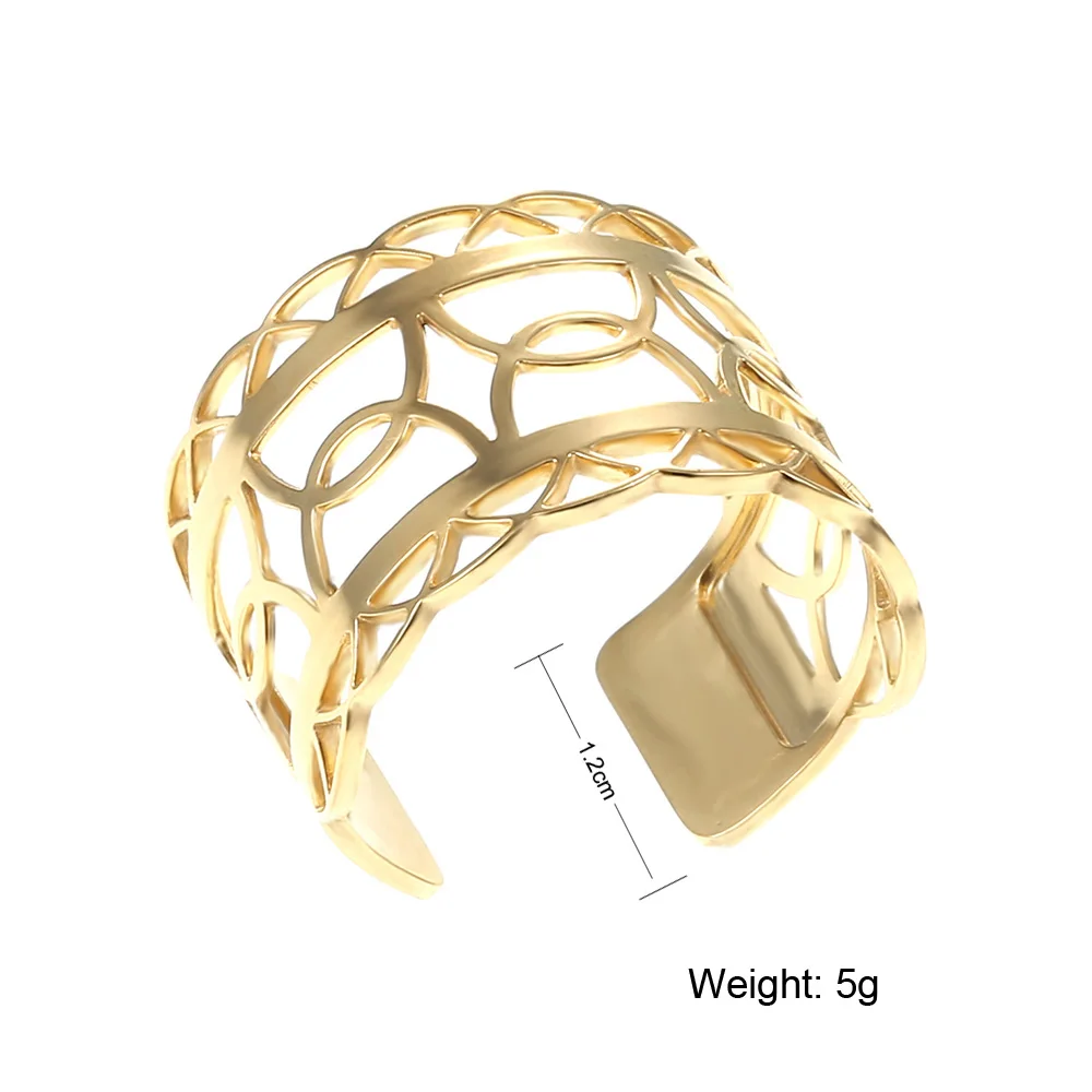 SR00052 Cremo кольцо из нержавеющей стали Bijoux Регулируемый Bague Femme Argent Реверсивные Сменные жоржет кожаные кольца Mujer - Цвет основного камня: SR00052