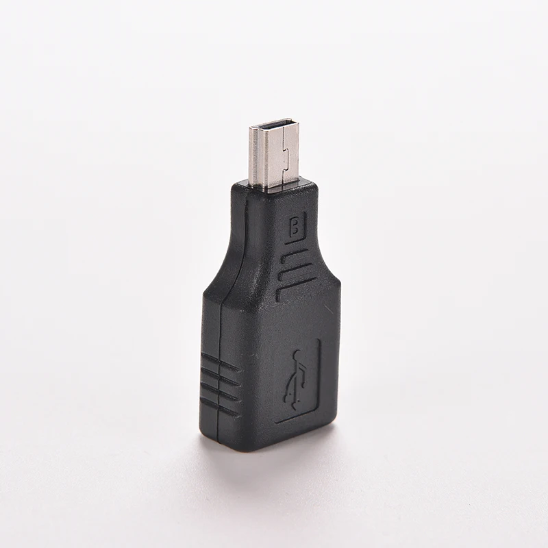 Сетевой адаптер USB 2 0 A мама к Мини B 5 Pin шнур Кабельный адаптер|Коннекторы и