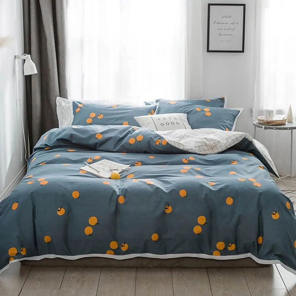 Svetanya оранжевое постельное белье набор 100% хлопок Твин одиночное двойное queen King size