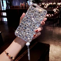 luxury crystal diamond phone case for iphone 11 12 13 pro x xr xs max 7 8 se2020 samsung s22 s21 s20 plus fe note 20 ultra cover