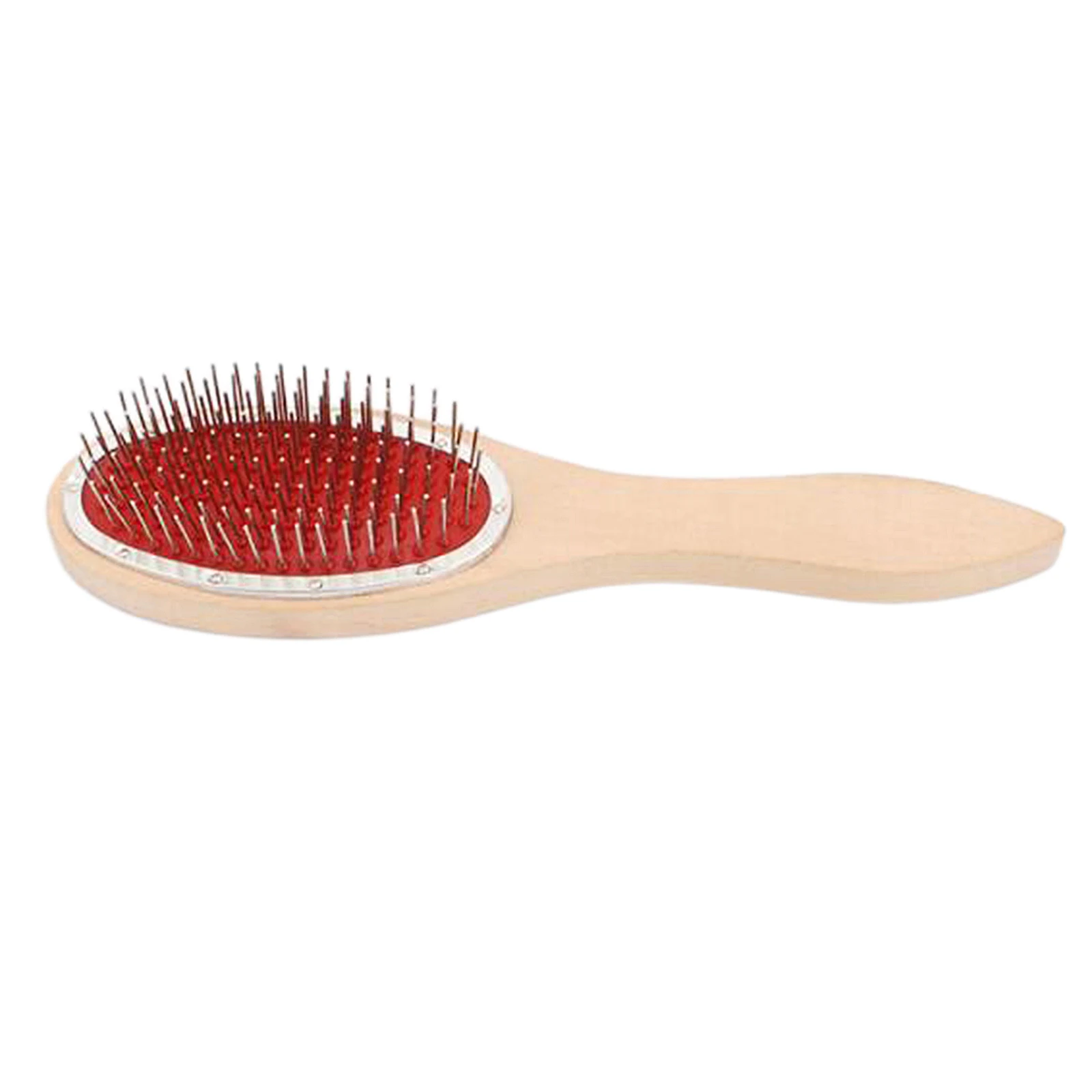 

Professional Anti Static Steel Comb Wig Hair Extensions Brush Hairbrush