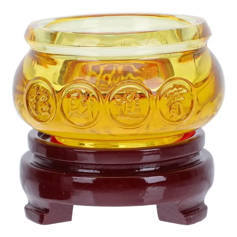 

1 Set Vintage Tabletop Decoration Ornament Home Cornucopia Decor with Base