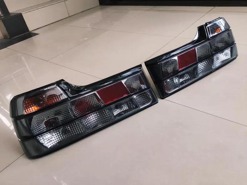 

eOsuns Led rear bumper light brake lights turn signals tail lamp assembly for BMW E32