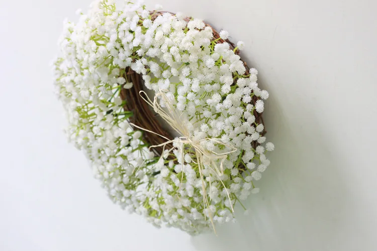 

Simulation flower door decoration, door ring, wall decoration, wall decoration, home decoration, star garland wholesale hanging