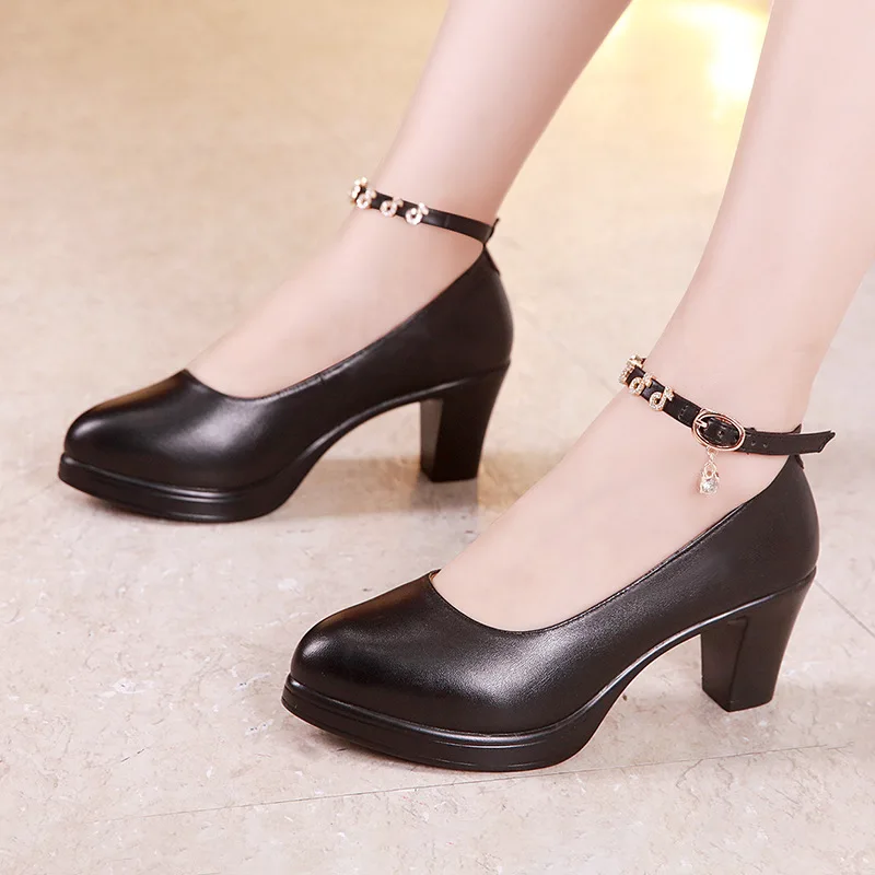 Размера плюс 32 43 блок Высокая платформа женские туфли лодочки женская свадебная