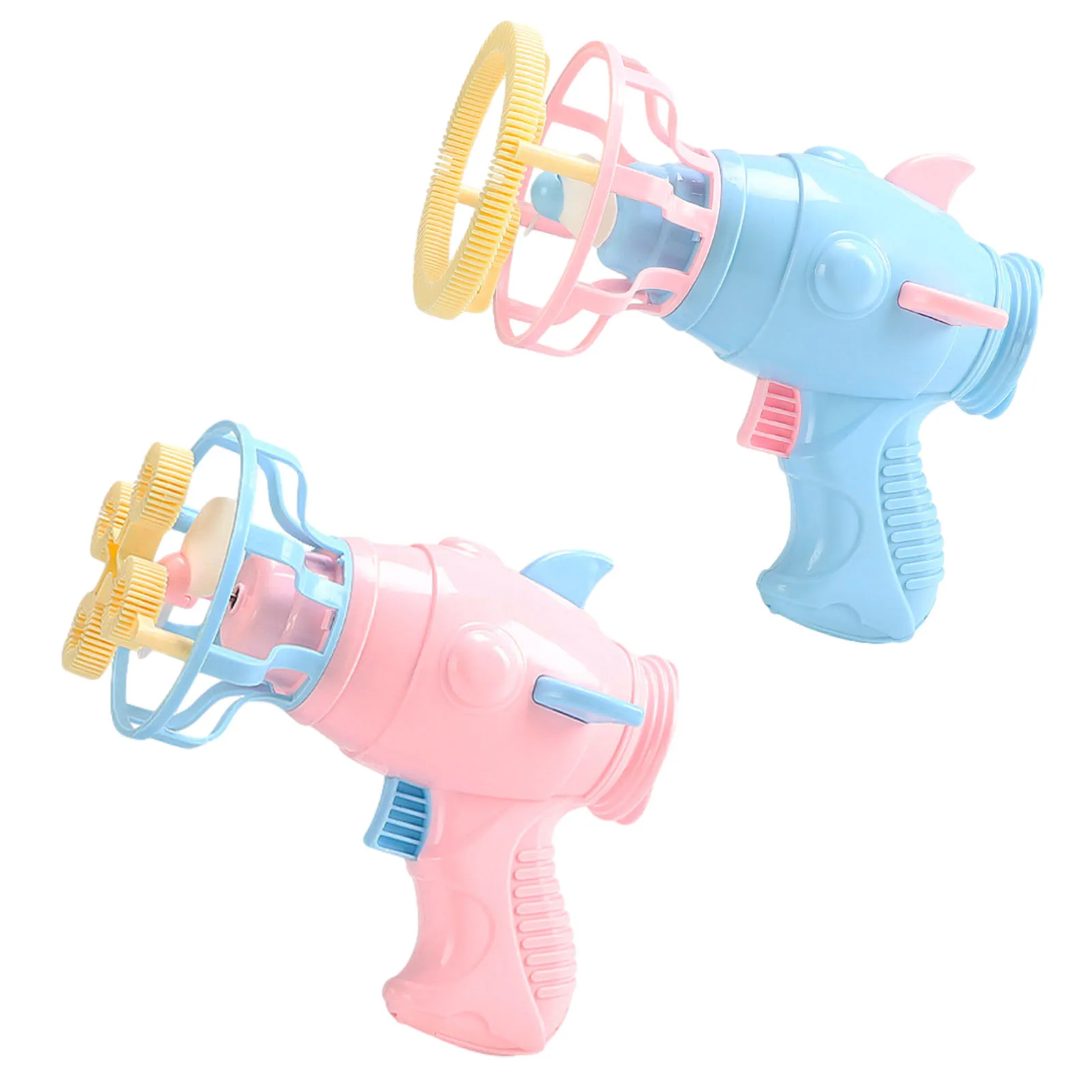 

Cartoon Angel Bubble Machine Children's Automatic Bubble Blowing Gun Kid Toy Electric Fan Bubble Toy