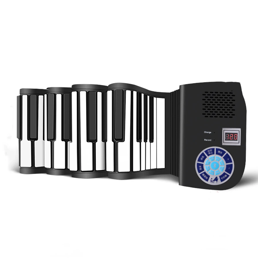 Folding Hand Rolled Piano Music Keyboard Portable 88 Key Dormitory Children Piano Practice Beginners Sintetizador Entertainment