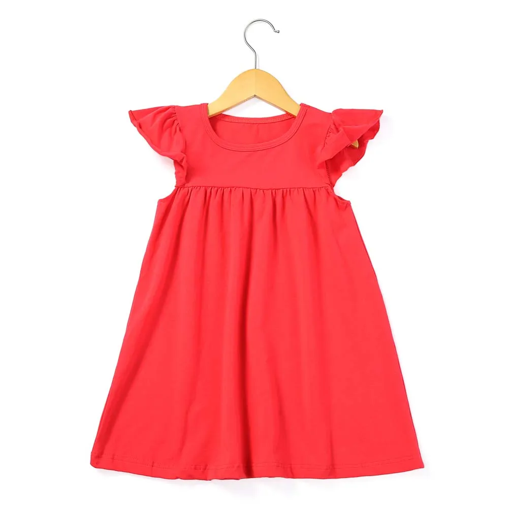 2020 эксклюзивная одежда для маленьких девочек летние хлопковые платья с оборками